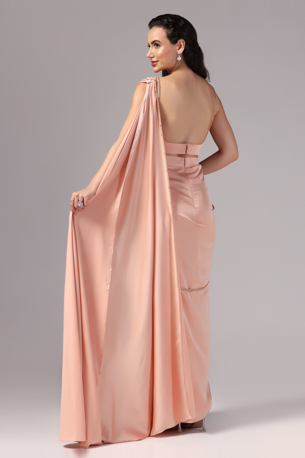 Cocktail Dress for women, Draped Saree for women, Trending Saree, Party Wear Saree, Fashionable Saree, Saree for Women, Festive Wear Saree, Indo Western Saree, Designer Saree, Traditional Look, Bollywood Style Saree, Sunanta Madaan, Near Me