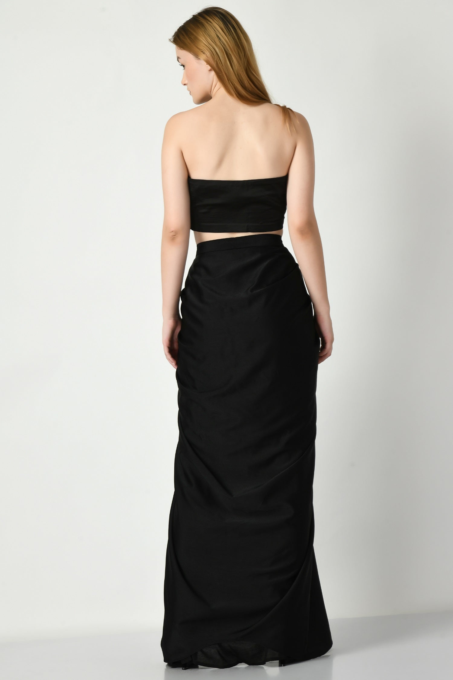 Black Skirt Dress by Sunanta Madaan – Elegant Designer Dress for Women | Stylish Party Wear & Evening Outfit | Trendy Indo-Western Fusion Dress for Special Occasions