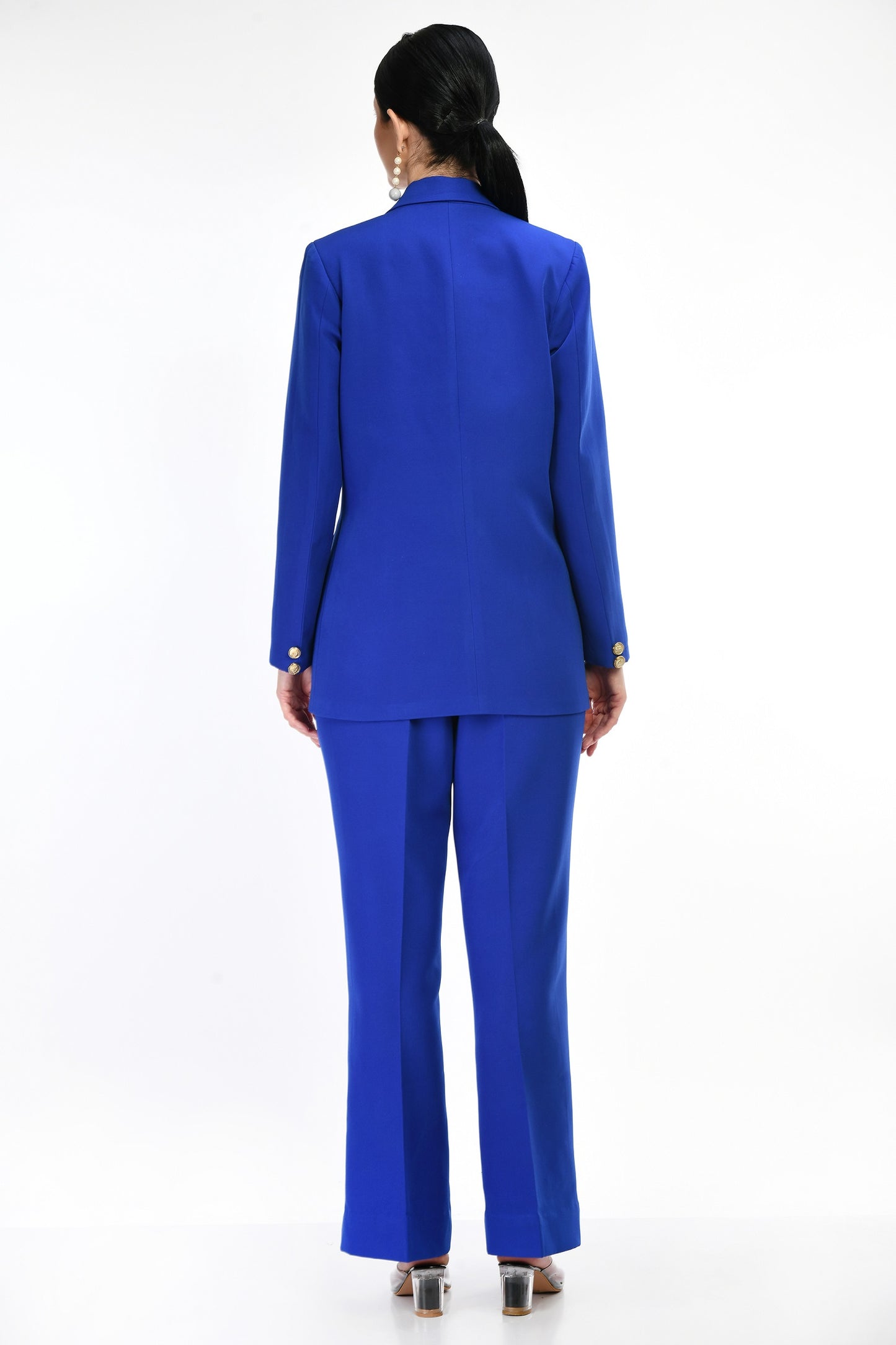 Acton Royal Blue 3-Piece Blazer Set for Women 5XL Acton Royal Blue 3-Piece Blazer Set for Women 5XL