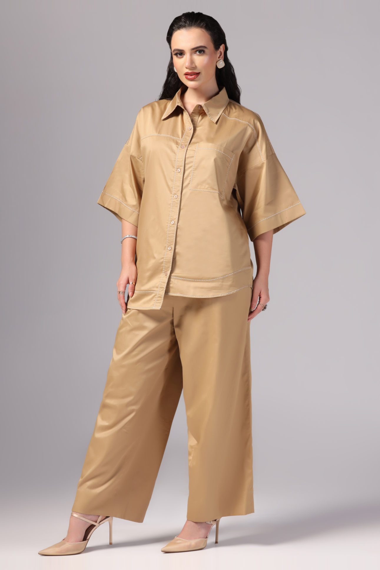 Women's coord set, Matching set, Two-piece outfit, Loungewear set, Activewear set, Lounge coord set, Beach Wear Coord Set, Sunanta Madaan