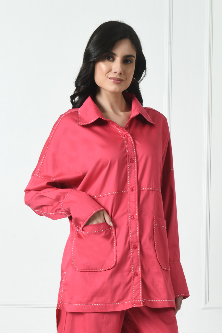 Cotton Shirtfor Women, Evening Shirt for Women, Lounge Shirt for women, Beach Shirt for ladies, Sunanta Madaan