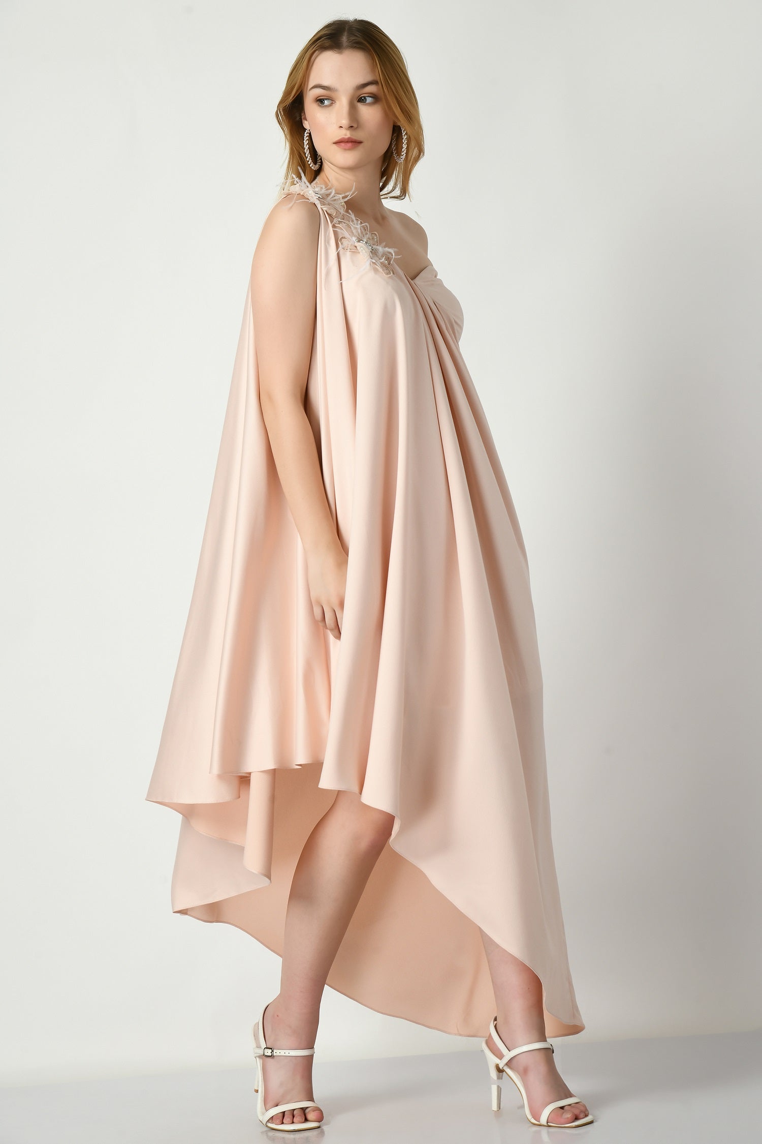 Designer satin dress for women – flowy, elegant, and effortlessly chic. - Kaftan dress for women, Fancy kaftan for women, Casual kaftan for women, Ethnic kaftan for women, Western kaftan for women, West Memphis Kaftan For Women