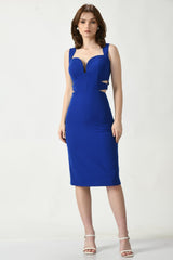 Royal Blue Western Party Wear Dress for Women S Royal Blue Western Party Wear Dress for Women S